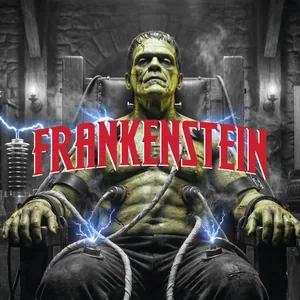 Frankenstein Resurrection escape room artwork, Escape This Northbridge